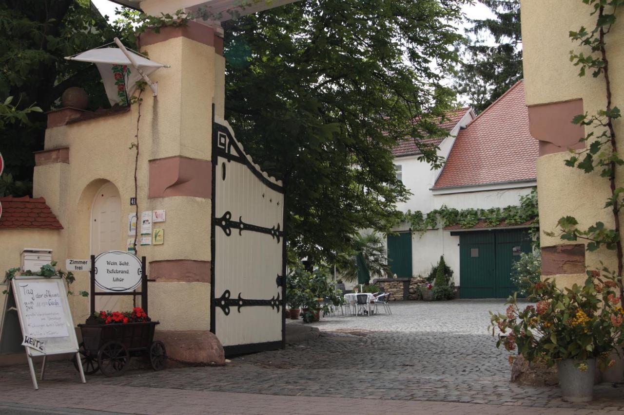Bio-Weingut, Gaestehaus Und Kraeuterhof Flomborn Exterior photo